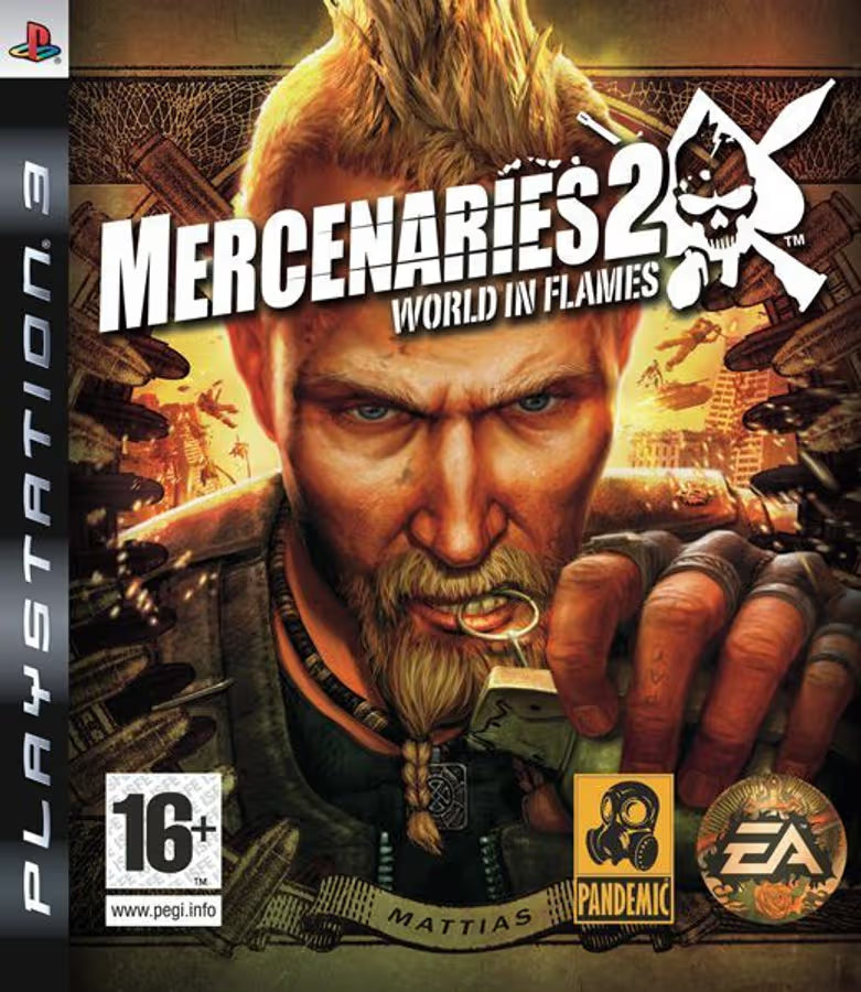 Mercenaries 2 PS3 Complete in Box (CIB)