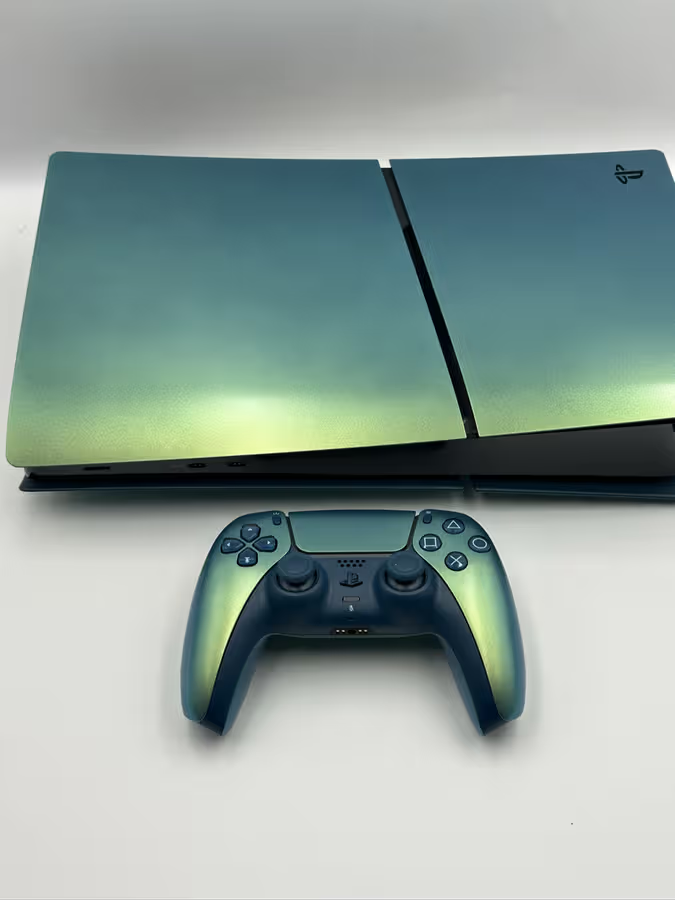 PS5 PlayStation 5 Slim Digital Edition Chroma Teal Metallic