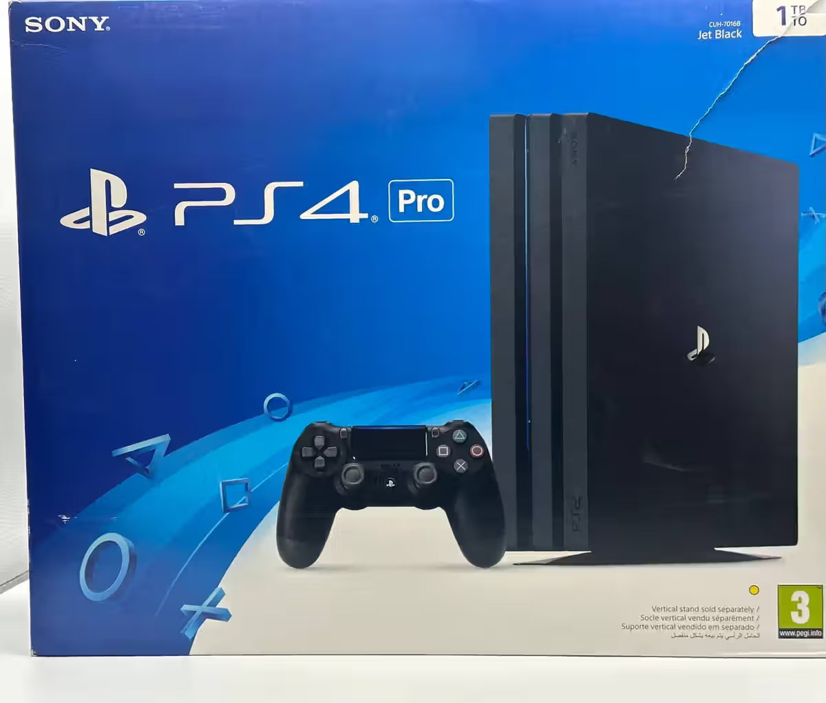 PS4 Pro 1TB  Boxed + GTA V + Assassins Creed