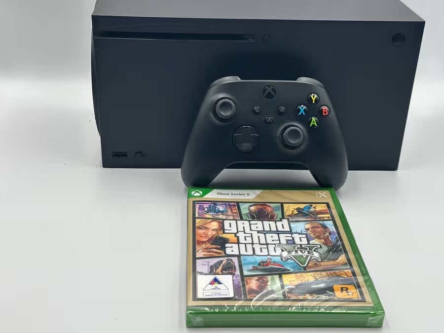 XBOX SERIES X (1TB) + GRAND THEFT AUTO V (Series X Version)