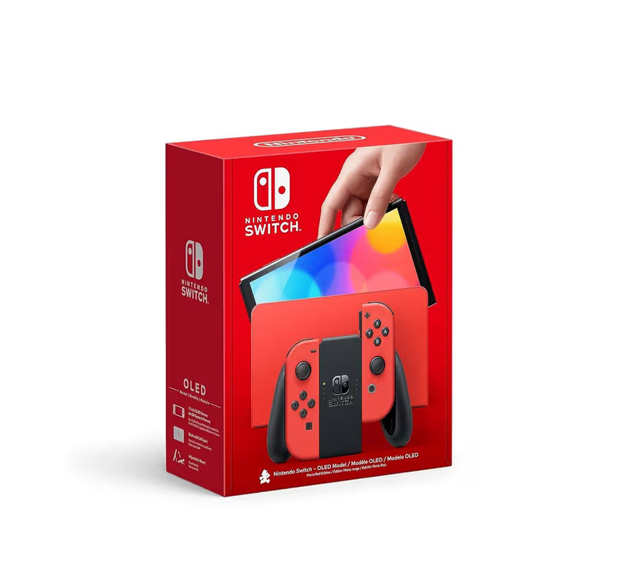 Nintendo Switch OLED Mario Edition + Minecraft