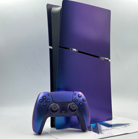 PS5 PlayStation 5 Slim Digital Edition – Chroma Indigo Matching DualSense
