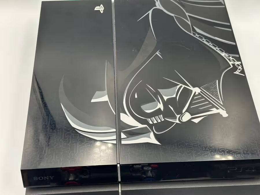 PS4 Darth Vader Star Wars Limited Edition 2 Controllers + 2 Games Firmware 11.00