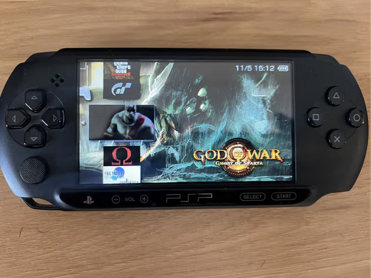 PSP Street Console + 128GB SD Card