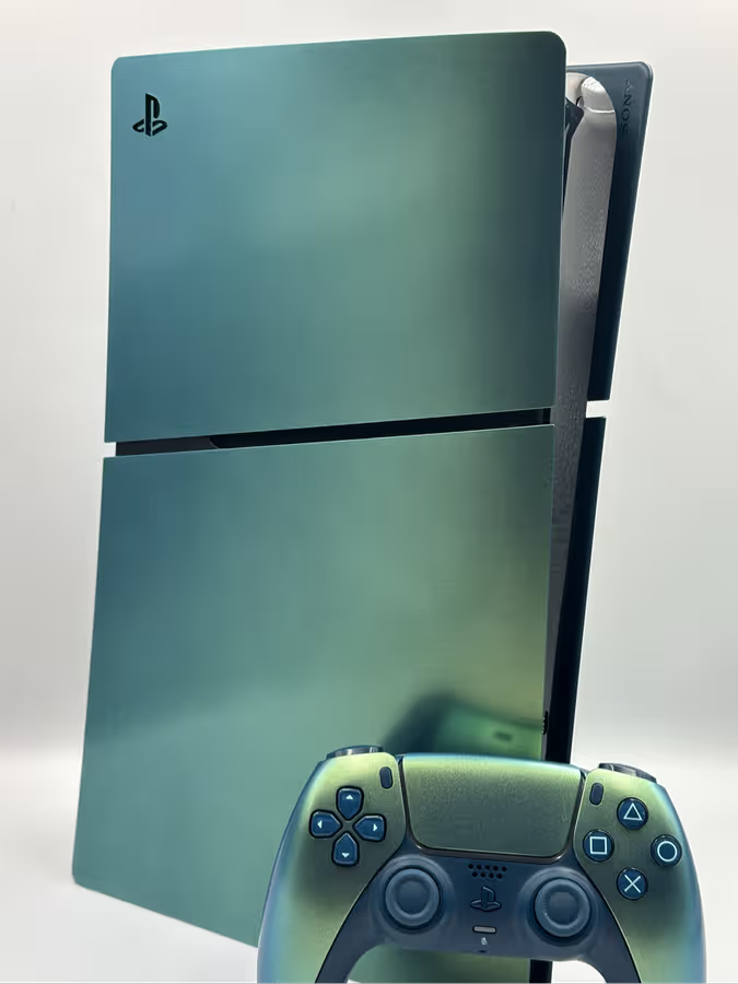 PS5 PlayStation 5 Slim Digital Edition Chroma Teal Metallic