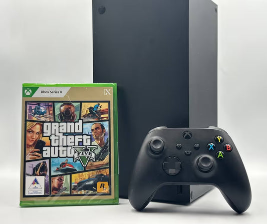 XBOX SERIES X (1TB) + GRAND THEFT AUTO V (Series X Version)