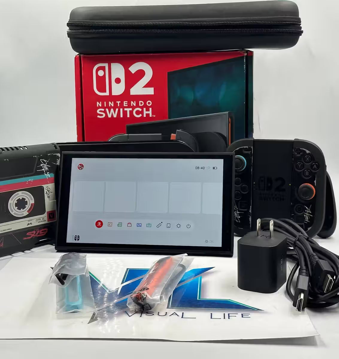 Nintendo Switch 2 Boxed Bundle Carry Case + Accessories