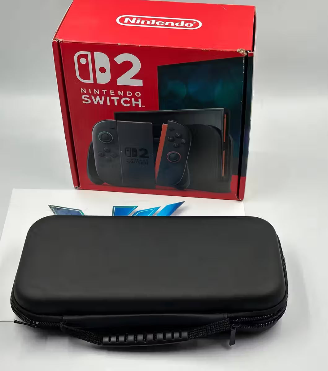 Nintendo Switch 2 Boxed Bundle Carry Case + Accessories