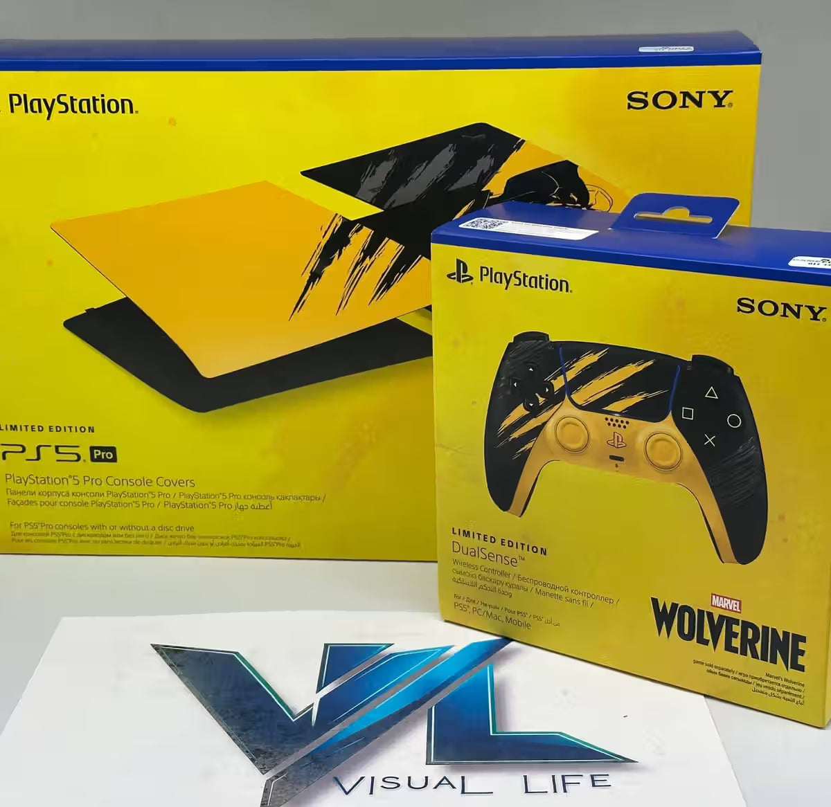 Marvel’s Wolverine PS5 Pro Limited Edition Bundle – Console Covers + DualSense Controller