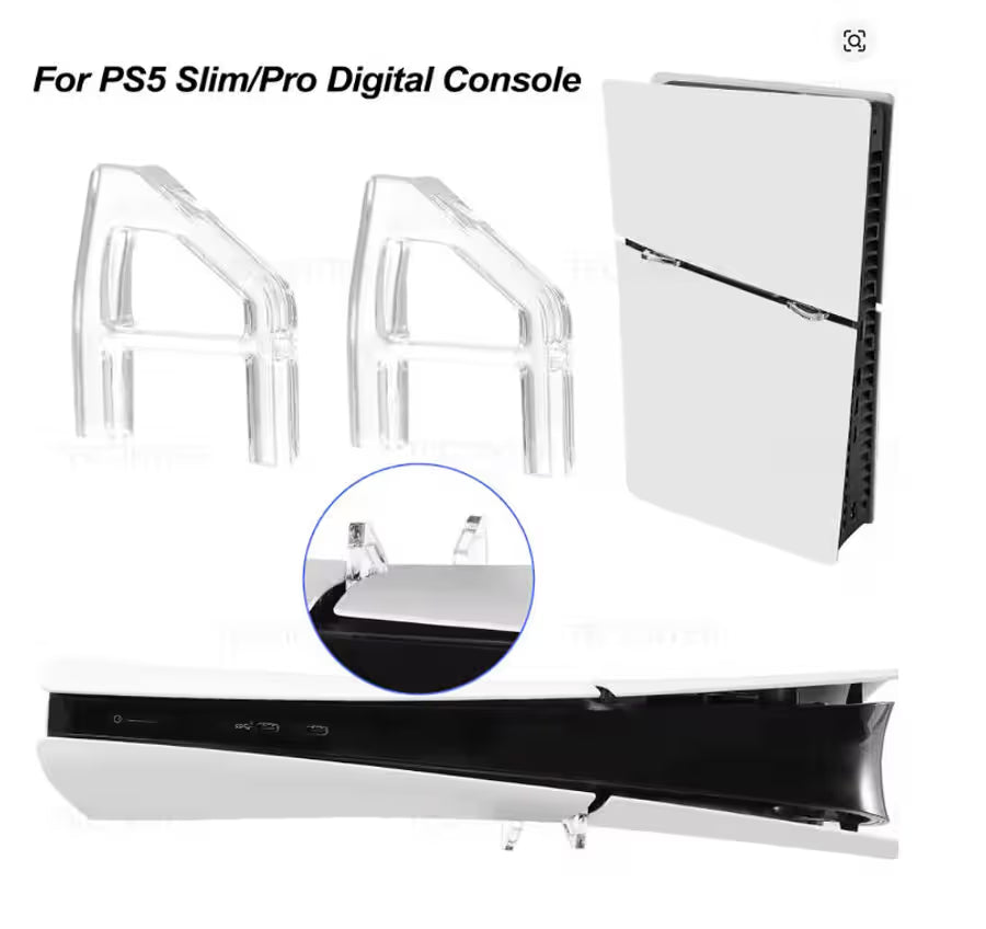 PS5 Slim & PS5 Pro Horizontal Stands Compatible with Slim and Pro digital consoles