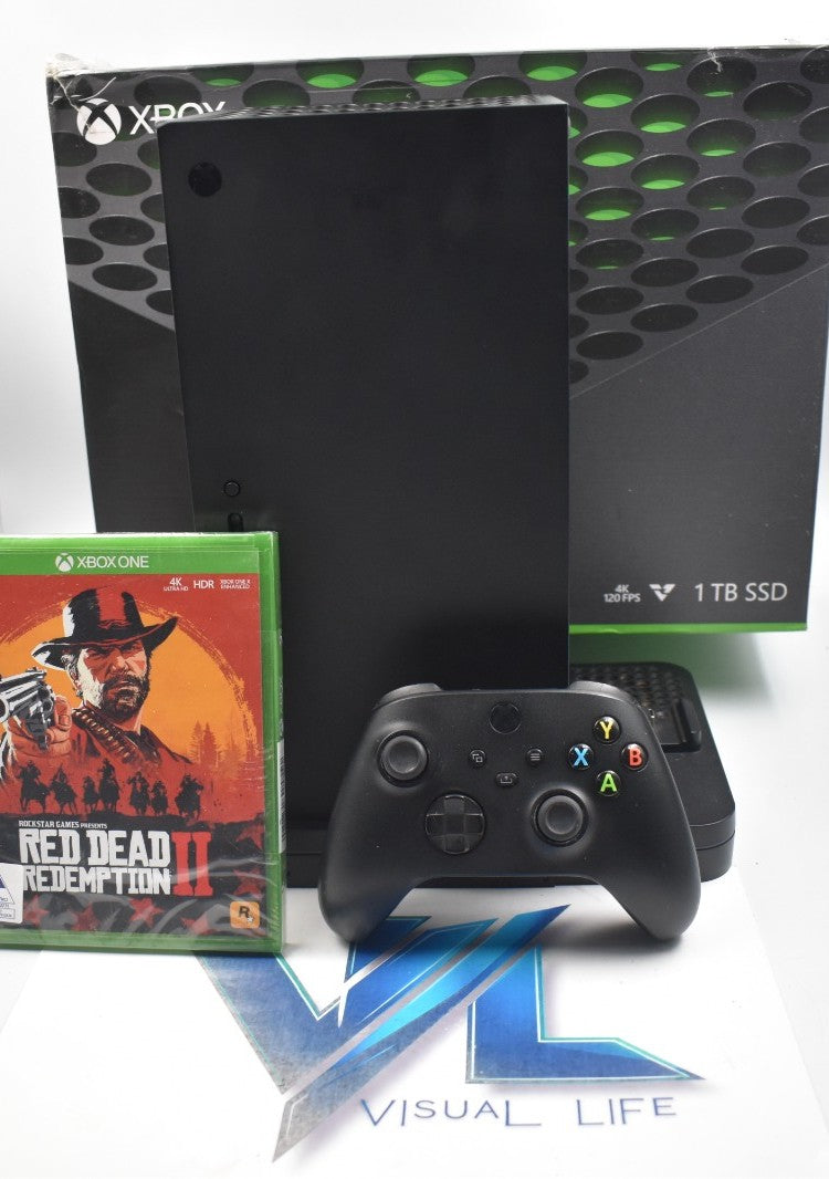 Xbox Series X 1TB SSD Bundle Boxed + Red Dead Redemption 2