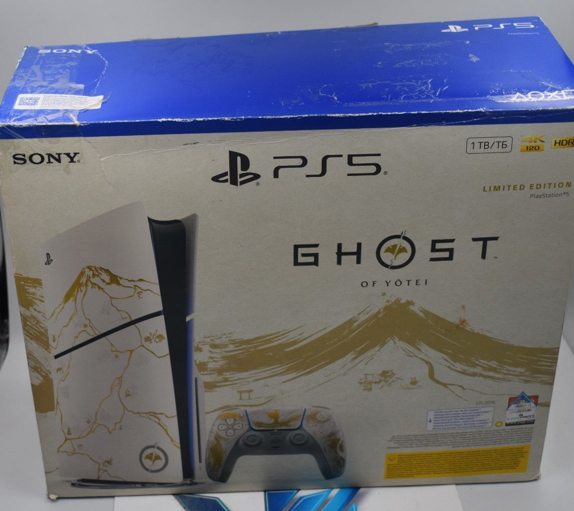 PS5 PlayStation 5 Slim disc Edition Ghost of Yōtei limited edition 1TB with BOX