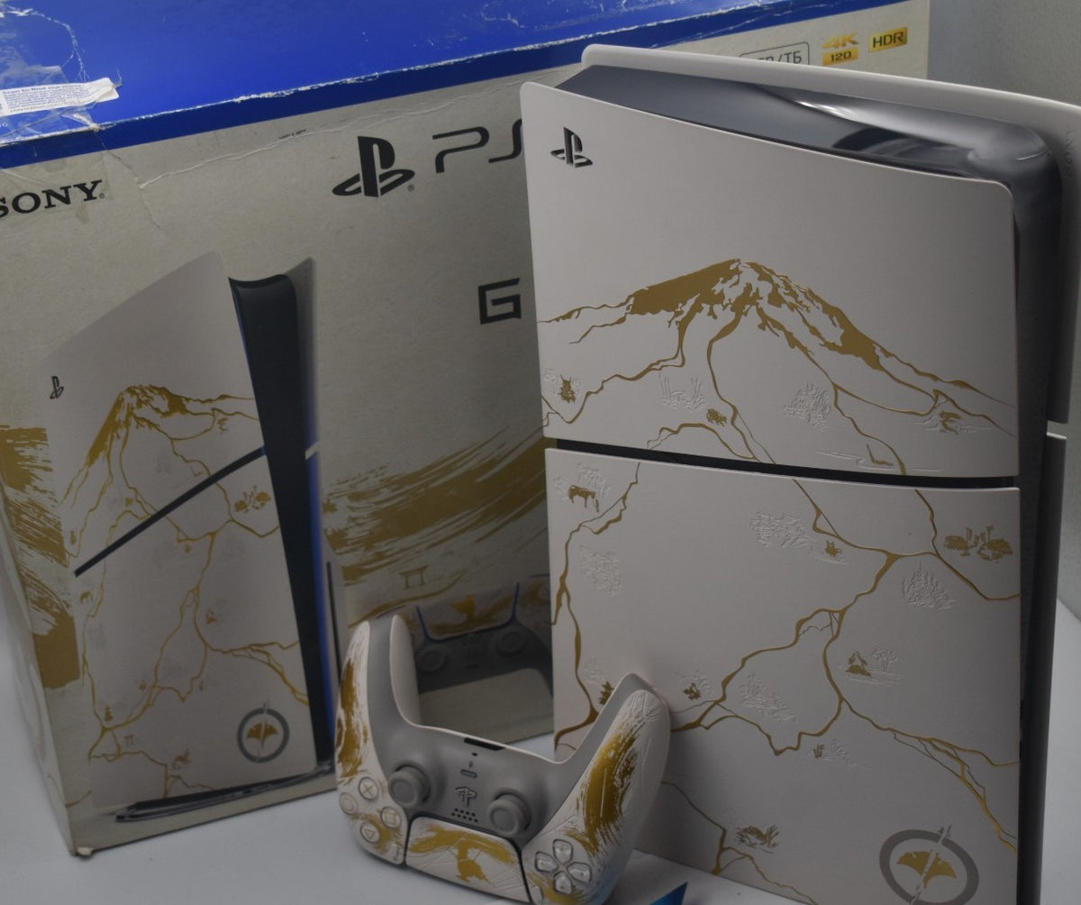 PS5 PlayStation 5 Slim disc Edition Ghost of Yōtei limited edition 1TB with BOX