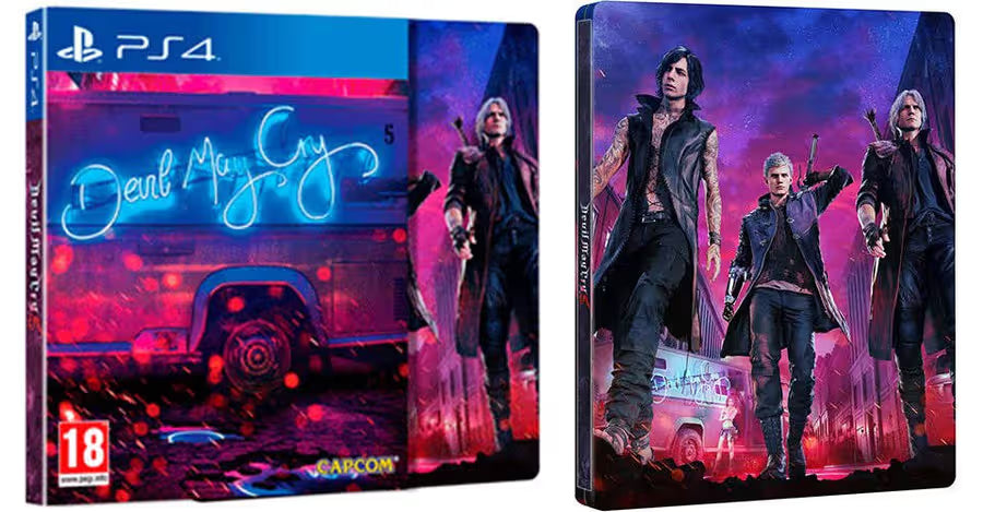 Devil May Cry 5 Steelbook Edition (PS4)