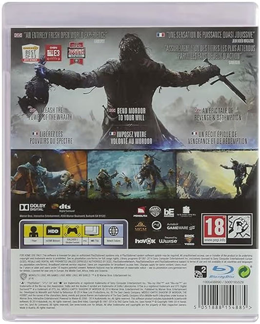 Middle-earth: Shadow of Mordor (PS3)