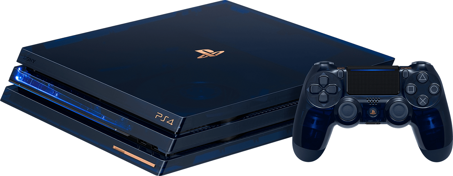 PS4 Pro 500 Million Limited Edition Open Box 2TB Ultra-Rare Collectible