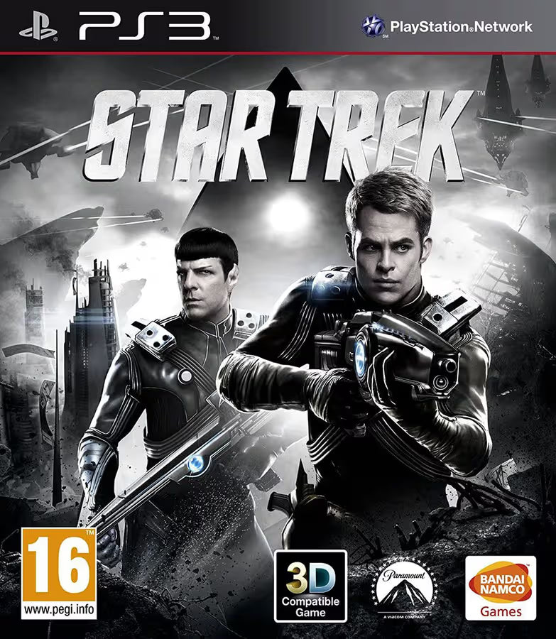 Star Trek (PS3) - Sci-Fi Action-Adventure | Fast Shipping | Complete in Box (CIB)